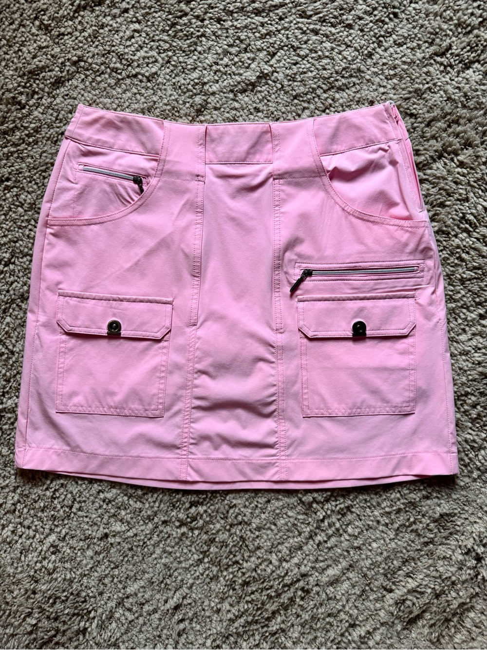 jamie sadock Pink Cargo Pocket Mini Skirt